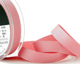 R9805 16mm Dusky Pink Polyester Grosgrain Ribbon by Berisfords