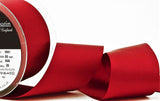 R3678 50mm Scarlet Berry Double Face Satin Ribbon by Berisfords