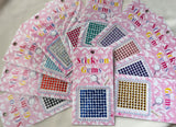 Sale | 5mm Self adhesive Stick on Jewels | 11 Card Assortment-1,100 gems