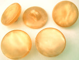 B0917 14mm Honey Gold Pearlised Shimmery Polyester Shank Button