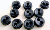 B16275 6mm Navy Small Nylon 2 Hole Dolls Button