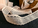 L647 28mm Peach Flat Lace