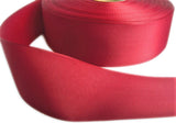 R7700 40mm Deep Raspberry (art cherry) Woven Edge Taffeta Ribbon