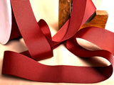 R8214 38mm Firebrick Red Polyester Grosgrain Ribbon