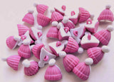 Baby Buttons woolly hat kids novelty shank button. buy haberdashery online huge range at Ribbonmoon