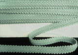 FT024 14mm Dusky Mint Green Cotton Loop Braid Trimming