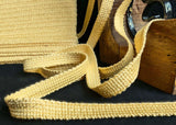 FT3223 14mm Jasmine Yellow Woven Braid Trimming