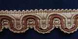 FT591 24mm Beige-Mid Brown Vintage Braid Trimming