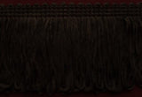 FT988 55mm Dark Brown Dense Looped Dress Fringe