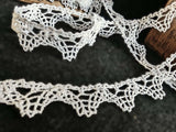 L649 21mm White Pure Cotton Flat Lace