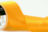 R3720 70mm Marigold Double Face Satin Ribbon by Berisfords