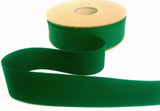 R1455 25mm Bottle Green Rustic Taffeta Seam Binding Ribbon, Berisfords