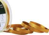 R5777 10mm Old Gold Double Face Satin Ribbon by Berisfords