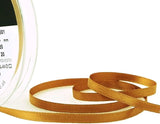 R5820 3mm Old Gold Double Face Satin Ribbon by Berisfords