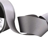 R7617 10mm Grey Polyester Grosgrain Ribbon by Berisfords