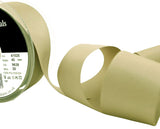 R7642 40mm Bone Beige 9638 Polyester Grosgrain Ribbon by Berisfords