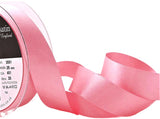 R8446 25mm Dark Rose Pink Double Face Satin Ribbon by Berisfords