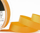 R8555 16mm Gold Yellow Polyester Grosgrain Ribbon by Berisfords