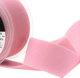 R8879 50mm Blush Rose Pink Nylon Velvet Ribbon by Berisfords