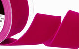 R8903 50mm Beauty (Purple Pink) Nylon Velvet Ribbon by Berisfords
