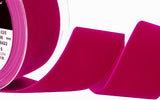 R8906 36mm Beauty (Purple Pink) Nylon Velvet Ribbon by Berisfords