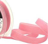 R9055 9mm Blush Rose Pink Nylon Velvet Ribbon by Berisfords