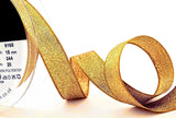 R9399 15mm Dark Gold Metallic Lame Ribbon by Berisfords