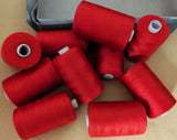 10 x 900 metre Spools of 100% Polyester Sewing Thread