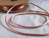 2mm rose gold silky twine cord