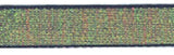 RSK13 15mm Navy-Iridescent Adhesive Backed Metallic Ribbon 3 Mtrs