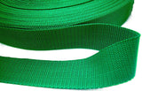 WEB56 38mm Parakeet Green Polypropylene Webbing