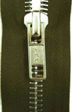 Z3236 YKK 52cm Deep Sage Green Metal Teeth No.5 Open End Zip