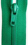 Z3342 71cm Jade Green Optilon Nylon No.5 Open End Zip