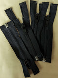 Z3504 11cm Black Nylon No.5 Open End Zip