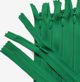 Z5416 41cm Jade Green Concealed/Invisible Nylon No.3 Closed End Zip