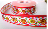 R7842 25mm Polyester Easter Egg Design Ribbon - Ribbonmoon