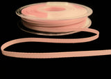 R9033 3mm Pale Pink Polyester Grosgrain Ribbon