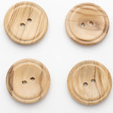 B15111 21mm Pine Wood 2 Hole Button