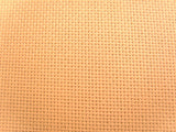 Aida 100% Cotton Needlework Fabric, Peach 14 Count, 25cm x 33cm Item 