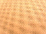 Aida 100% Cotton Needlework Fabric, Peach 14 Count, 25cm x 33cm Item