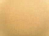 Aida 100% Cotton Needlework Fabric, Sand Beige 14 Count, 25cm x 33cm - Ribbonmoon