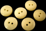 B0262 15mm Ivory Cream Tonal 2 Hole Button - Ribbonmoon