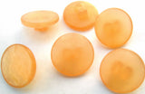 B12832 14mm Pale Orange Polyester Shank Button