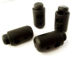 B14081 25mm x 13mm Black Cord Stop Lock Toggle
