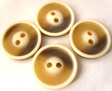 B1764 20mm Frosted Aaran Matt 2 Hole Button - Ribbonmoon