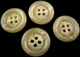 B2369 17mm Tonal Creams Matt Centre 4 Hole Button - Ribbonmoon