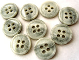 B2566 11mm Greys,Naturals and Glittery Pearlised Surface 4 Hole Button - Ribbonmoon