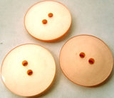B2760 23mm Peach Pearlised Surface 2 Hole Button - Ribbonmoon