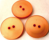 B2769 23mm Burnt Apricot Pearlised Surface 2 Hole Button - Ribbonmoon