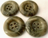 B3112 22mm Greys, Beige and Natural Gloss 4 Hole Button - Ribbonmoon